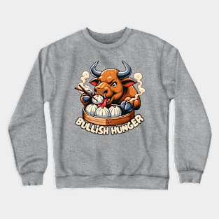 dim sum bull Crewneck Sweatshirt